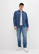 Långärmad jeansskjorta i ren bomull, bonprix