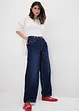 Balloon Jeans Mid Waist, med knappar, bonprix