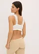 Bralette med framknäppning utan bygel, bonprix
