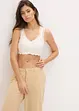 Bralette med framknäppning utan bygel, bonprix