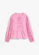 Blus med rosetter, bonprix