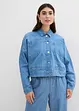 Jeansjacka i kort modell, bonprix