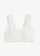 Bralette med framknäppning utan bygel, bonprix