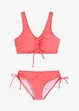 Bikini med BH-topp och knytband (2 delar), bonprix