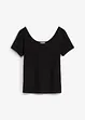 T-shirt med djupt ringad rygg, bonprix