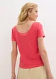 T-shirt med djupt ringad rygg, bonprix