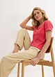 T-shirt med djupt ringad rygg, bonprix