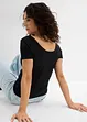 T-shirt med djupt ringad rygg, bonprix