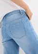 Straight Jeans Mid Waist med bekväm midja, cropped, bonprix