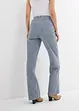 Straight Jeans, High Waist, med ränder, bonprix