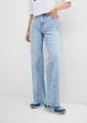 Jeans med vida ben, High Waist, bonprix