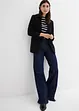 Jeans med vida ben, High Waist, bonprix