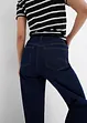 Jeans med vida ben, High Waist, bonprix