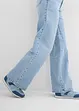 Jeans med vida ben, High Waist, bonprix