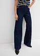 Jeans med vida ben, High Waist, bonprix