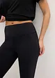 Träningsleggings i ultralätt utförande med bekväm midja och caprilängd, bonprix