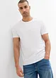 T-shirt i ren ekologisk bomull (2-pack), Slim Fit, bonprix