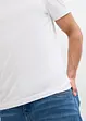 T-shirt i ren ekologisk bomull (2-pack), Slim Fit, bonprix