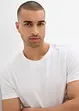 T-shirt i ren ekologisk bomull (2-pack), Slim Fit, bonprix