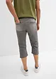 3/4-Jeans i dra på-modell av tunn denim, Regular Fit, Straight (2-pack), bonprix