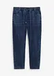 Tunna dra på-jeans i ledig modell, raka ben, bonprix