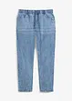 Tunna dra på-jeans i ledig modell, raka ben, bonprix