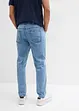 Tunna dra på-jeans i ledig modell, raka ben, bonprix