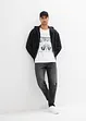 T-shirt med coolt tryck, bonprix