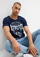 T-shirt med coolt tryck, bonprix