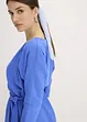 Miniklänning med omlottlook och skärp, bonprix