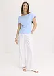 Off-shoulder-topp av ren ekologisk bomull, bonprix