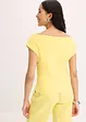Off-shoulder-topp av ren ekologisk bomull, bonprix