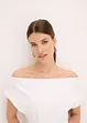Off-shoulder-topp av ren ekologisk bomull, bonprix