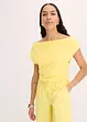 Off-shoulder-topp av ren ekologisk bomull, bonprix