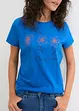T-shirt i basmodell med tryck (2-pack), bonprix