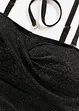 Tankini (2 delar) med glittertrådar, bonprix