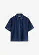 Blus med hålbroderi, bonprix