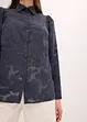 Blus i jacquardchiffong, bonprix