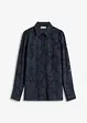 Blus i jacquardchiffong, bonprix