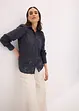 Blus i jacquardchiffong, bonprix