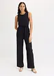 Jumpsuit i jersey av linnemix, bonprix