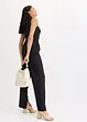 Jumpsuit i jersey av linnemix, bonprix