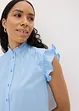 Tunn ärmlös blus, bonprix