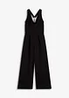 Jumpsuit med vattenfallsringning, bonprix