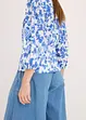 Smockad topp, bonprix