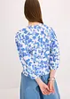 Smockad topp, bonprix