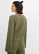 Cardigan av crepe, bonprix