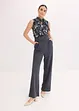 Jumpsuit med chiffong, bonprix
