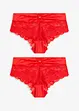 Hipstertrosa (2-pack), bonprix