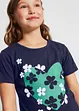 T-shirt för barn (2-pack), ekologisk bomull, bonprix